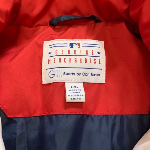 G-III Sports by Carl Banks Women's Puffer St Louis Cardinals White Jacket Sz L - Picture 9 of 15